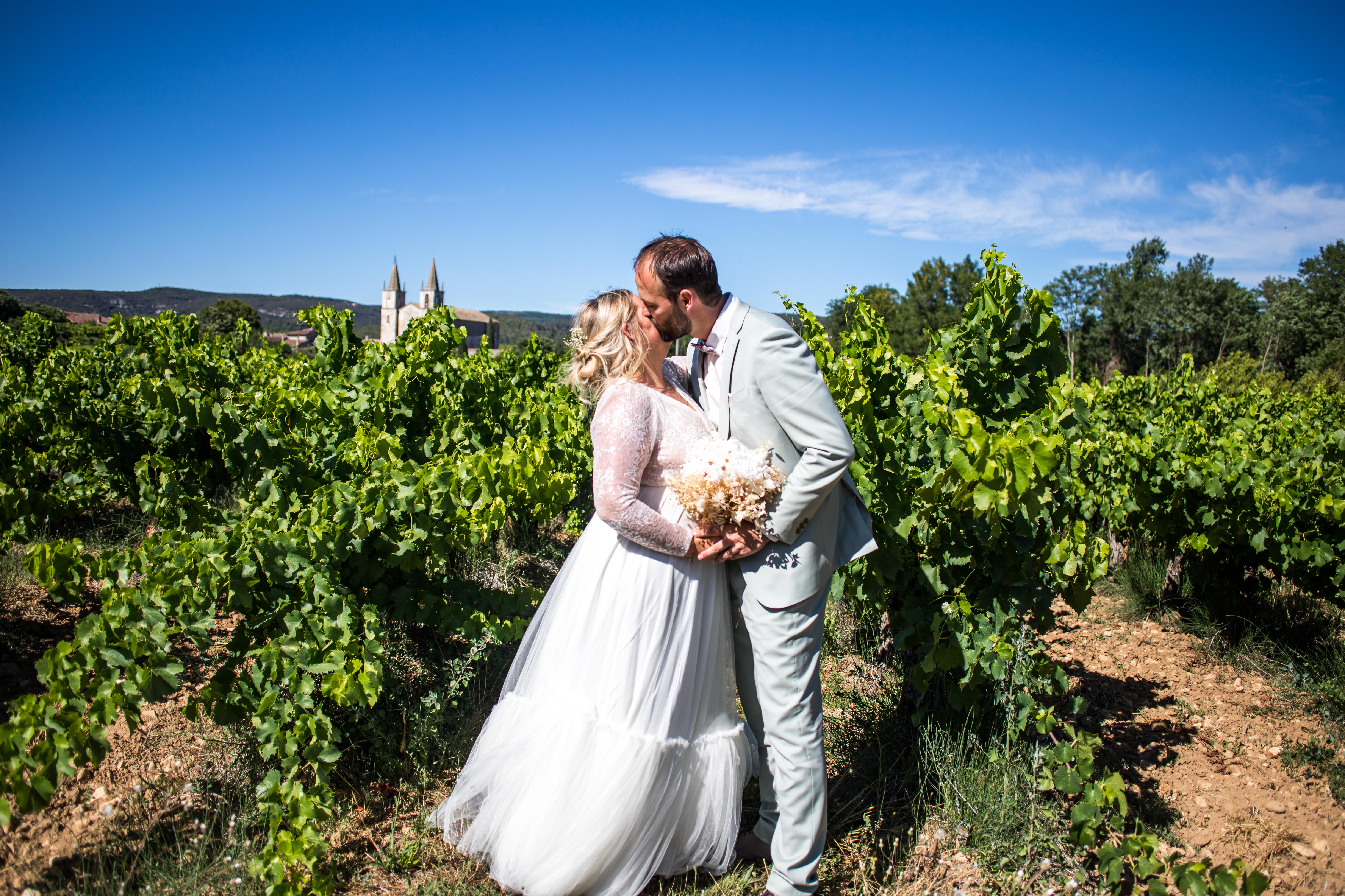 Photographe mariage domaine de Brès